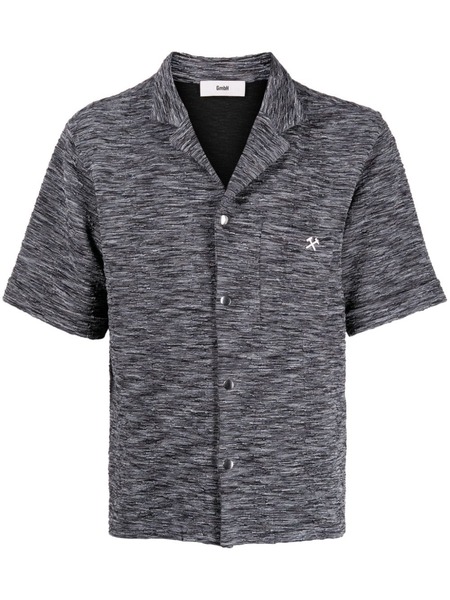  Gmbh Logo-plaque Mélange-effect Shirt - Grey 