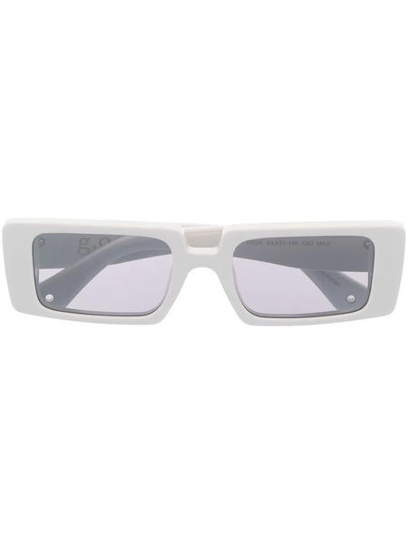  G.o.d Eyewear Four Square-frame Sunglasses - Grey 
