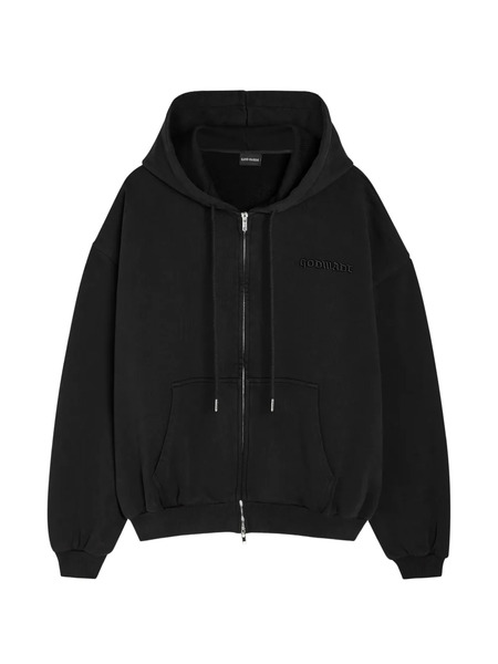  Godmade Onxy Zip-up Hoodie - Black 