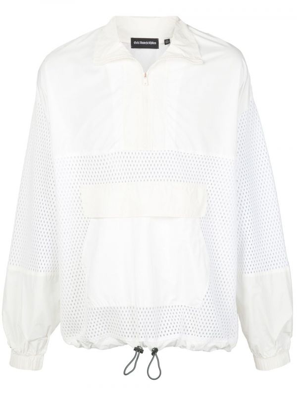  God's Masterful Children Mesh Panel Windbreaker - White 