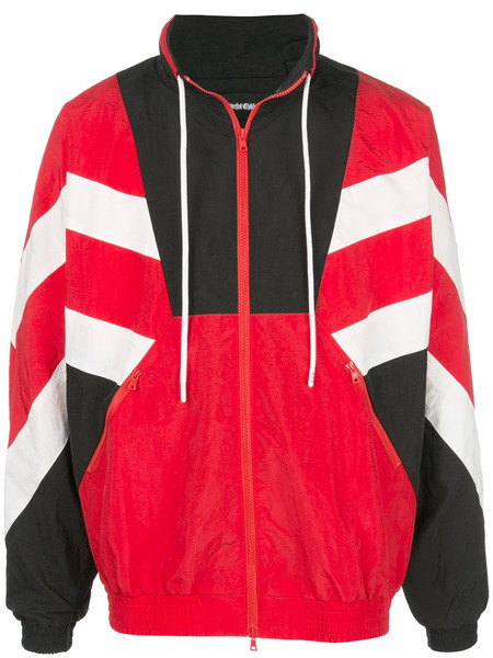  God's Masterful Children Superstar Stripe Jacket - Red 