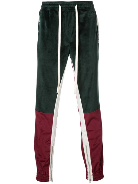  God's Masterful Children Varsity Track Pants - Green 