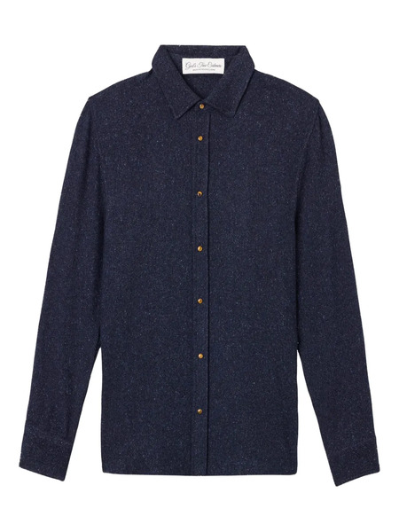  God's True Cashmere Button-up Shirt - Blue 