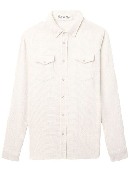  God's True Cashmere Knitted Shirt - Neutrals 