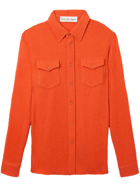 God's True Cashmere Knitted Shirt - Red 