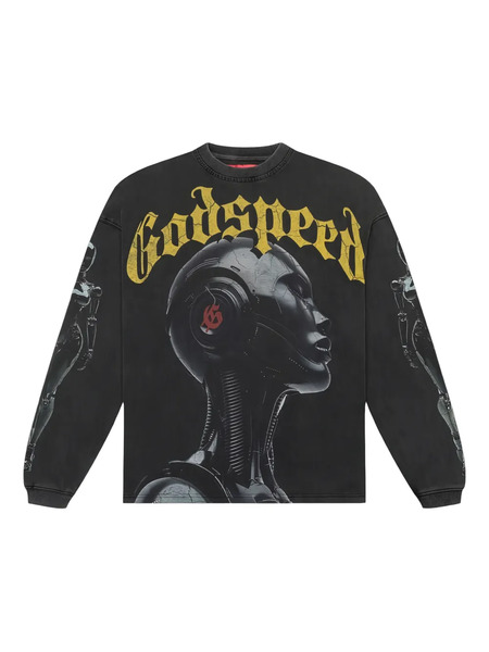  Godspeed Alexa Long-sleeve Sweater - Black 