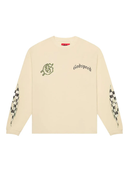  Godspeed Crashout Ls Long-sleeve T-shirt - Neutrals 