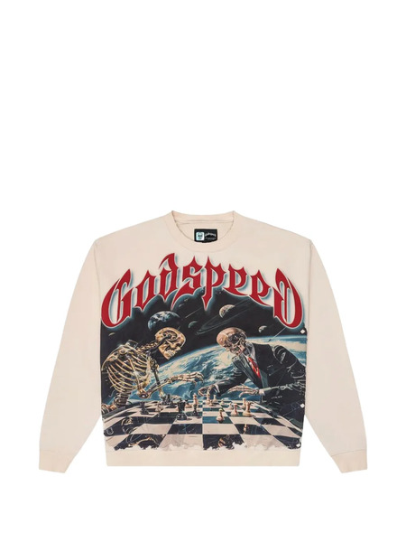 Godspeed Graphic Sweatshirt - Neutrals 