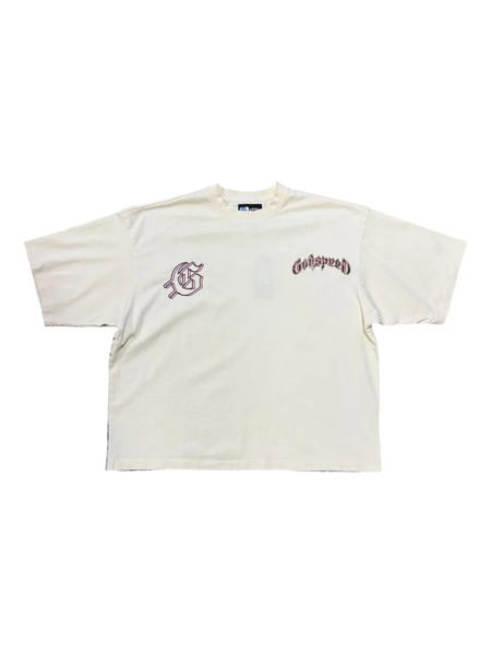  Godspeed Gspd Run Club Graphic T-shirt - Neutrals 