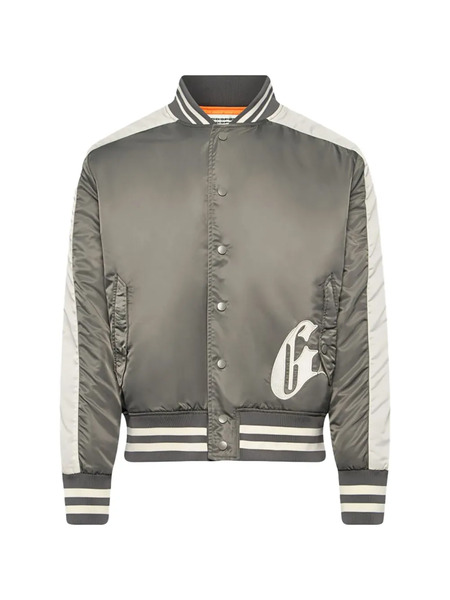  Godspeed Logo Bomber Jacket - Grey 