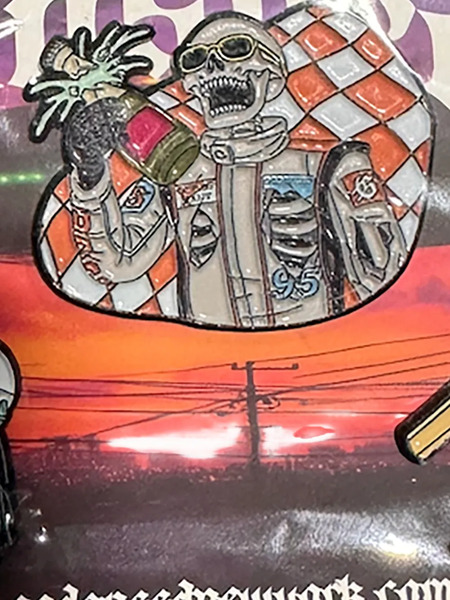  Godspeed Nyc Pins (set Of Three) - Gold 