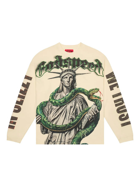  Godspeed Top 5 Slizzy Graphic-print T-shirt - Neutrals 