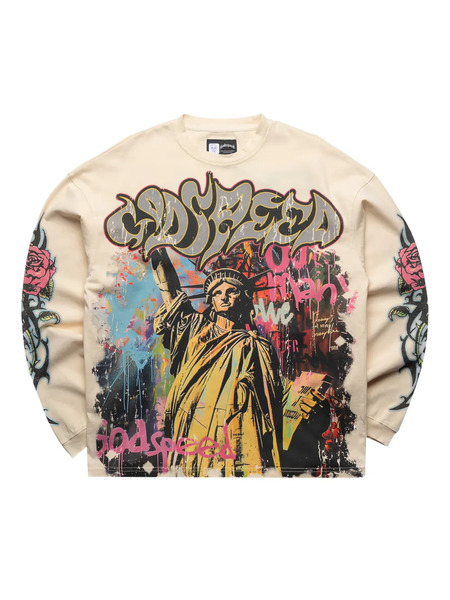  Godspeed Vandal T-shirt - Neutrals 