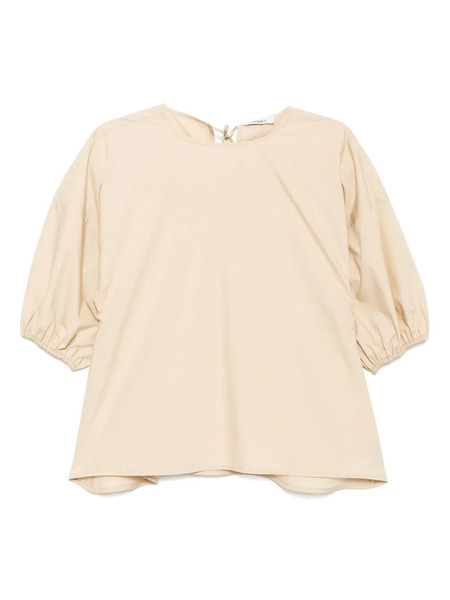  Goen.j Balloon-sleeve Top - Neutrals 