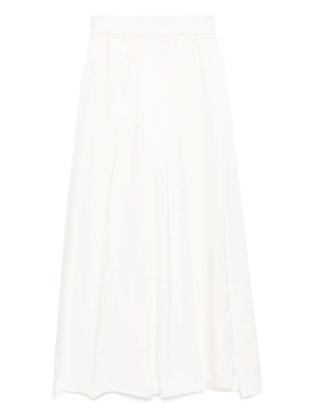  Goen.j Slit Palazzo Pants - Neutrals 