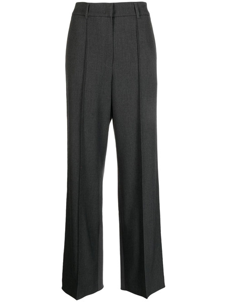  Goen.j Twill Straight-leg Trousers - Grey 