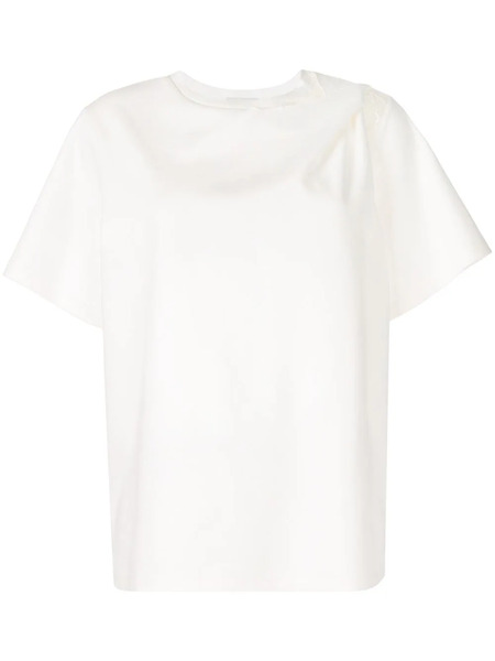  Goen.j Twisted-detail Blouse - White 