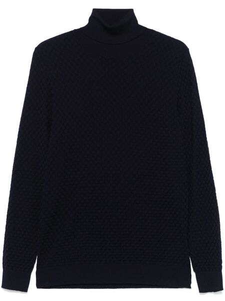  Goes Botanical Dolcevita Sweater - Blue 