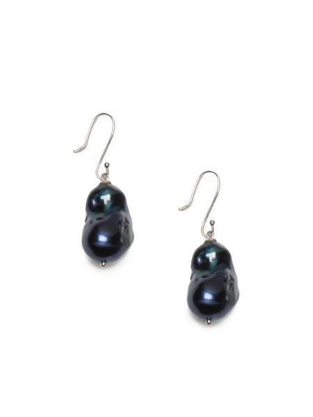 Gohar World Host Baroque-pearl Earrings - Silver 