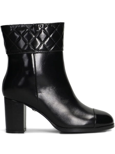  Gold & Rouge 65mm Tuli Quilted Boots - Black 