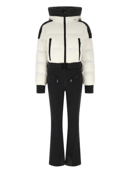  Goldbergh Adjustable Hood Belted Ski All-in-one - White 