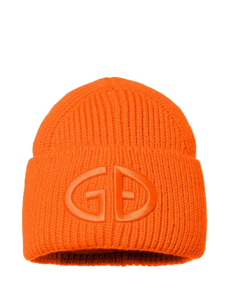  Goldbergh Valerie Ribbed Beanie Hat - Orange 