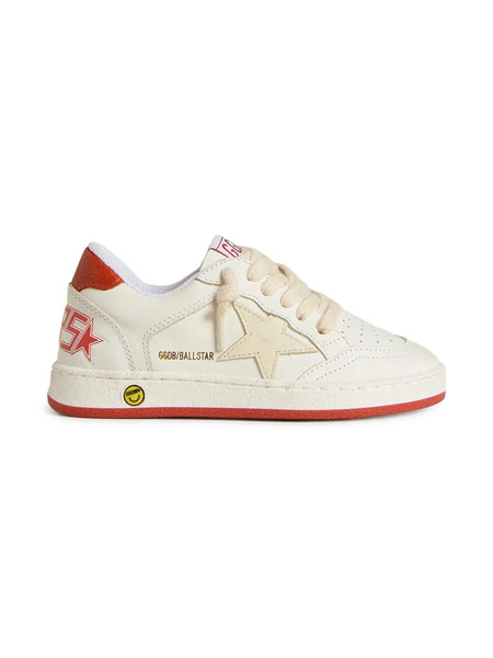  Golden Goose Ball Star Star-embellished Sneakers - White 