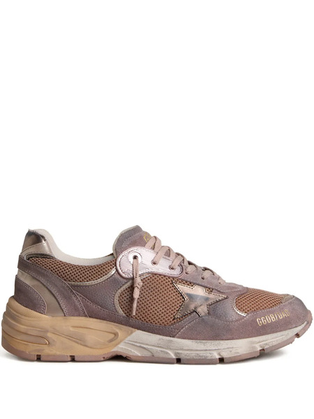  Golden Goose Dad Star Suede Sneakers - Brown 