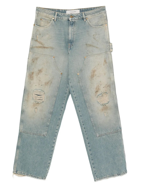  Golden Goose Distressed Jeans - Blue 