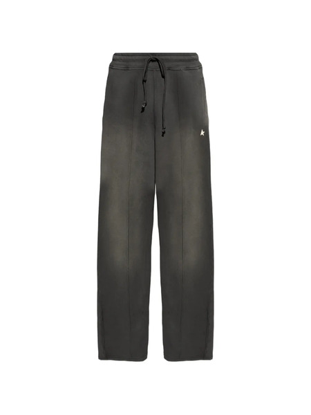  Golden Goose Drawstring Star Trousers - Grey 