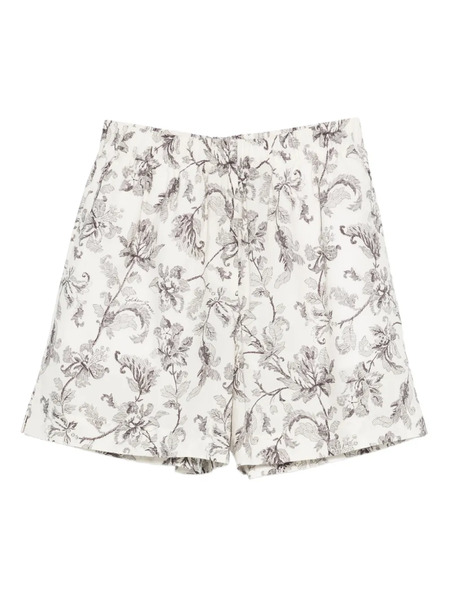  Golden Goose Floral-print Shorts - Neutrals 