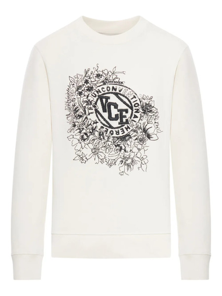  Golden Goose Journey Crew-neck Sweatshirt - White 
