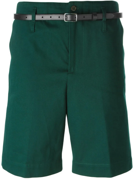  Golden Goose 'kate' Belted Shorts - Green 