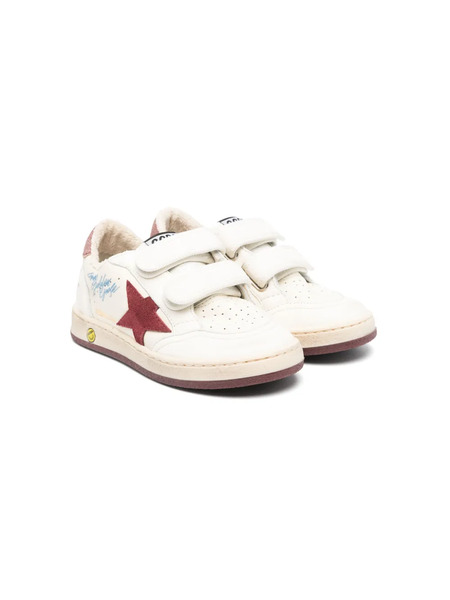  Golden Goose Kids Ball Star Sneakers - Neutrals 