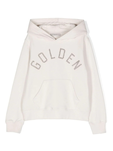  Golden Goose Kids Bead-embellished Hoodie - Neutrals 