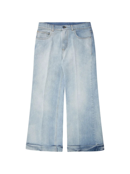  Golden Goose Kids Bootcut Jeans - Blue 