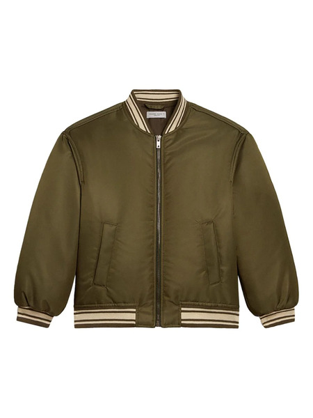  Golden Goose Kids Journey Logo-embroidered Bomber Jacket - Green 