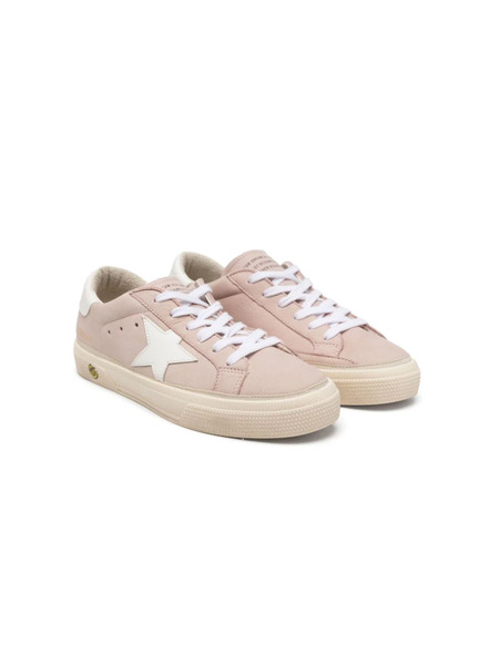  Golden Goose Kids May Sneakers - Pink 