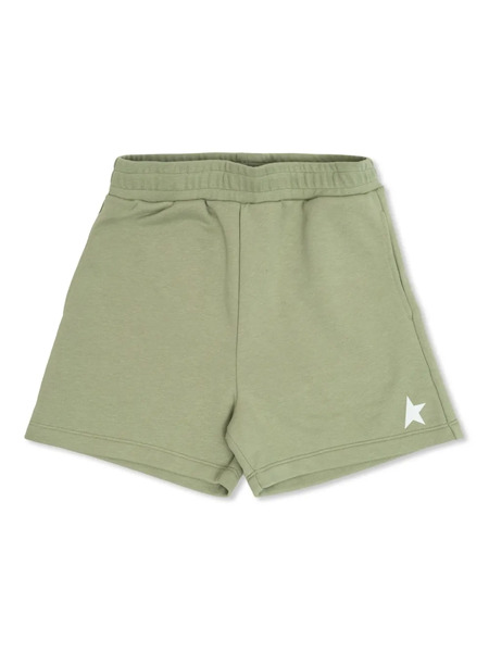  Golden Goose Kids Star-print Shorts - Green 