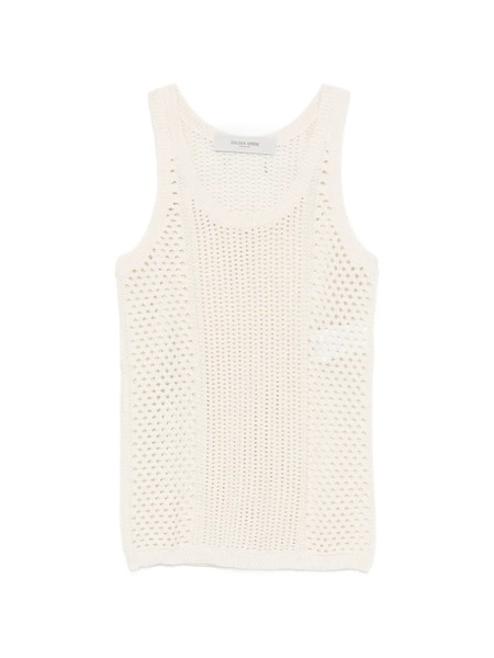  Golden Goose Open-knit Vest - Neutrals 