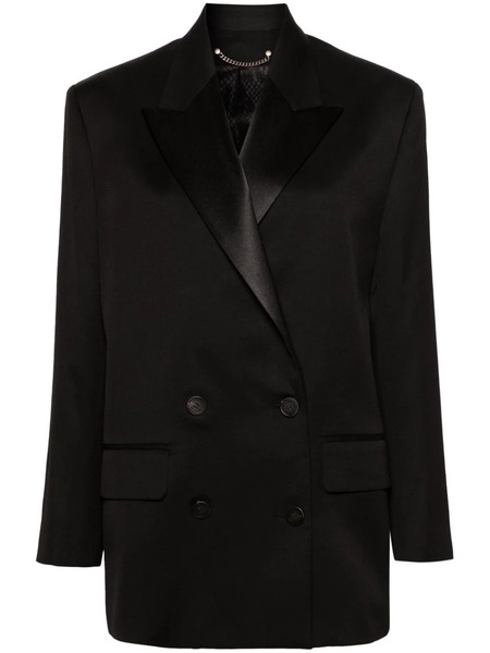  Golden Goose Peak-lapels Double-breasted Blazer - Black 