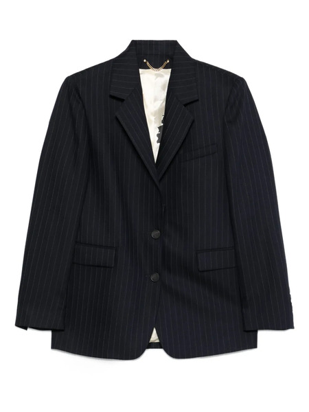  Golden Goose Pinstripe Single-breasted Blazer - Blue 