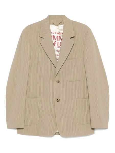  Golden Goose Pinstripe Single-breasted Blazer - Neutrals 
