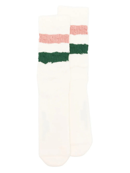  Golden Goose Ribbed Socks - Neutrals 