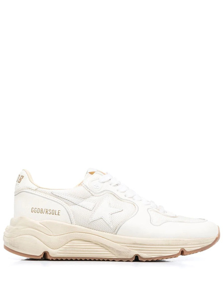  Golden Goose Running Sole Low-top Sneakers - White 