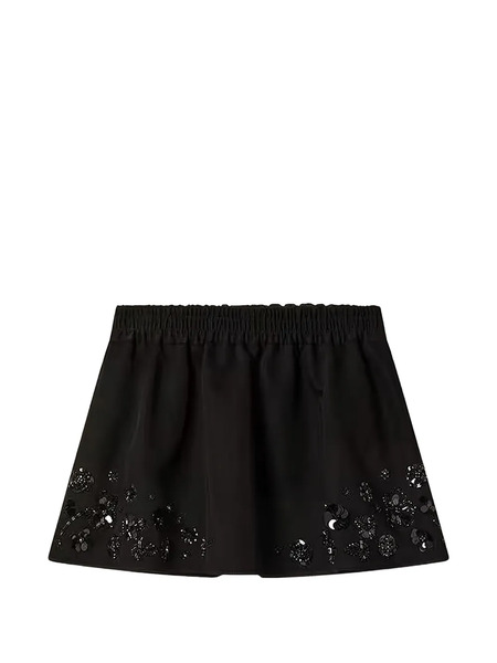  Golden Goose Sequin-embellished Mini Skirt - Black 
