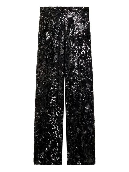  Golden Goose Sequined Trousers - Black 