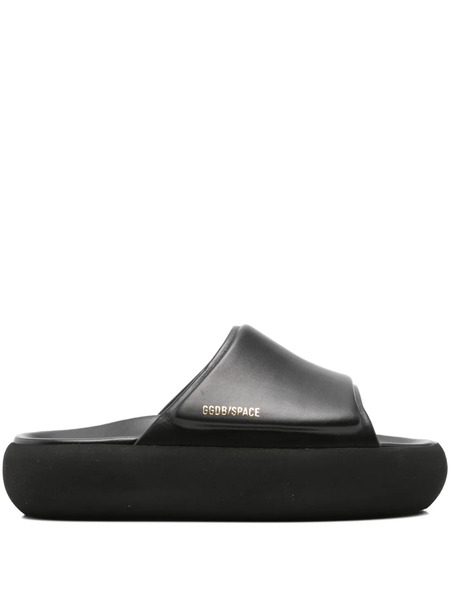  Golden Goose Space-star Slides - Black 