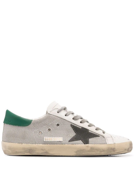 Golden Goose Super-star Mesh Sneakers - White 