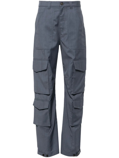  Golden Goose Virgin-wool Cargo Pants - Blue 
